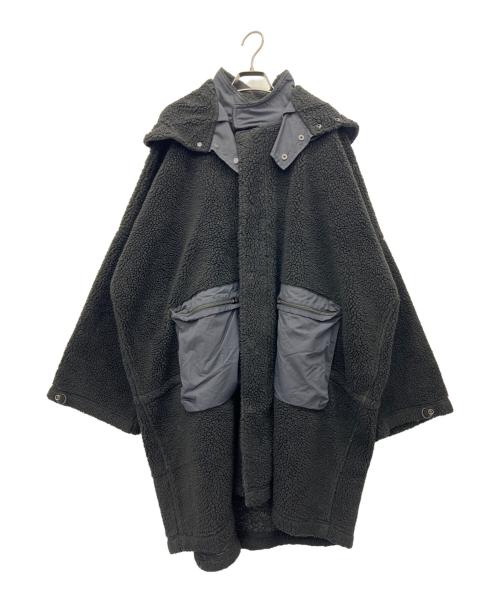 POLIQUANT（ポリクアント）POLIQUANT (ポリクアント) ボアコート ブラック サイズ:１-２の古着・服飾アイテム