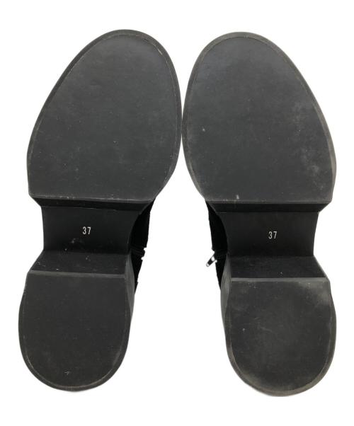 UNTISHOLD（アンチショルド）UNTISHOLD (アンチショルド) Banu-8レースアップブーツ ブラック サイズ:37の古着・服飾アイテム