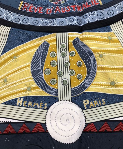 HERMES（エルメス）HERMES (エルメス) シルクスカーフ マルチカラー サイズ:90×90cmの古着・服飾アイテム