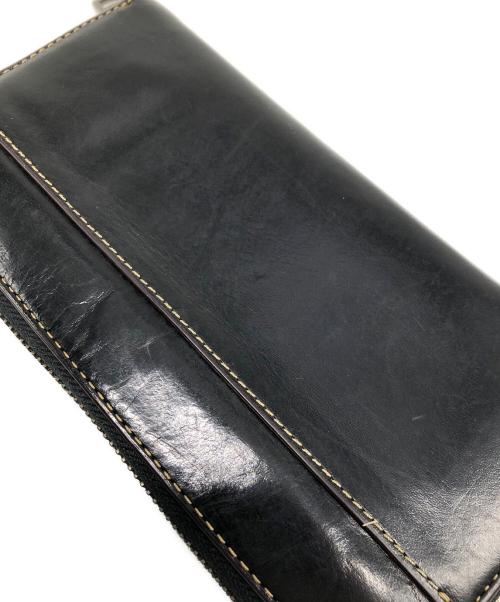 COACH（コーチ）COACH (コーチ) アコーディオン ウォレット ブラックの古着・服飾アイテム