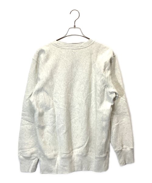 Champion REVERSE WEAVE（チャンピオン リバース ウィーブ）Champion REVERSE WEAVE (チャンピオンリバースウィーブ) クルーネックスウェットシャツ ホワイト サイズ:XLの古着・服飾アイテム