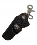 FUNNYファニー）の古着「型押しキーケース」｜ブラウン