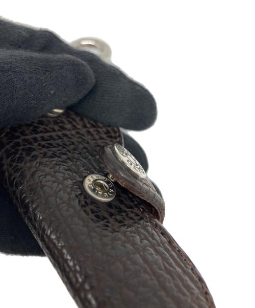 FUNNY（ファニー）FUNNY (ファニー) 型押しキーケース ブラウンの古着・服飾アイテム