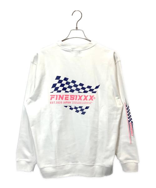 FINESIXXX（ファインシックス）FINESIXXX (ファインシックス) スウェット ホワイト サイズ:Mの古着・服飾アイテム
