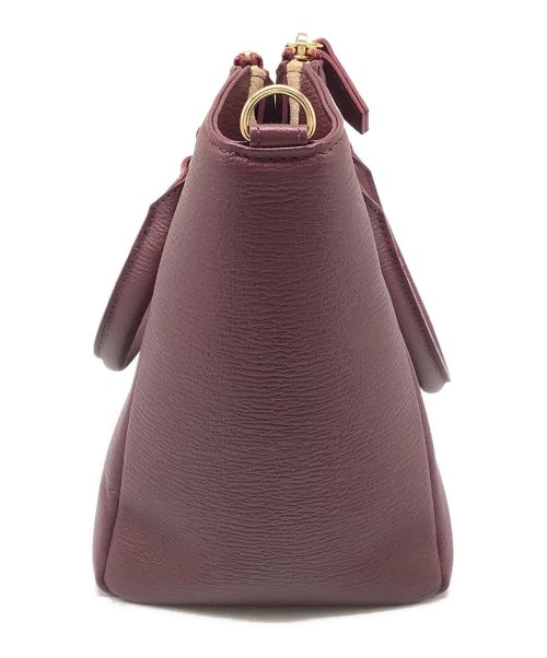 Samantha Thavasa（サマンサタバサ）Samantha Thavasa (サマンサタバサ) 2WAYバッグ ワインレッドの古着・服飾アイテム