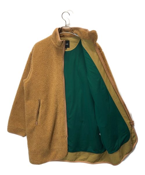 BEAMS（ビームス）BEAMS (ビームス) ボアロングコート ベージュ サイズ:Mの古着・服飾アイテム