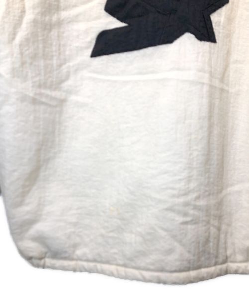 STARTER（スターター）STARTER (スターター) ナイロンパーカー ブラック×ホワイト サイズ:XXLの古着・服飾アイテム