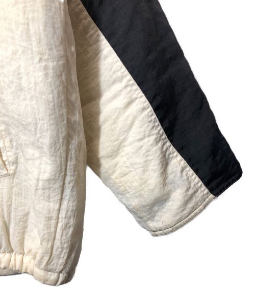 STARTER（スターター）STARTER (スターター) ナイロンパーカー ブラック×ホワイト サイズ:XXLの古着・服飾アイテム