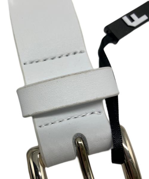 MICHAEL KORS（マイケル・コース）MICHAEL KORS (マイケル・コース) レザーベルト ホワイトの古着・服飾アイテム