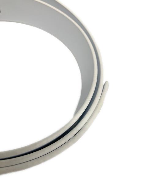 MICHAEL KORS（マイケル・コース）MICHAEL KORS (マイケル・コース) レザーベルト ホワイトの古着・服飾アイテム