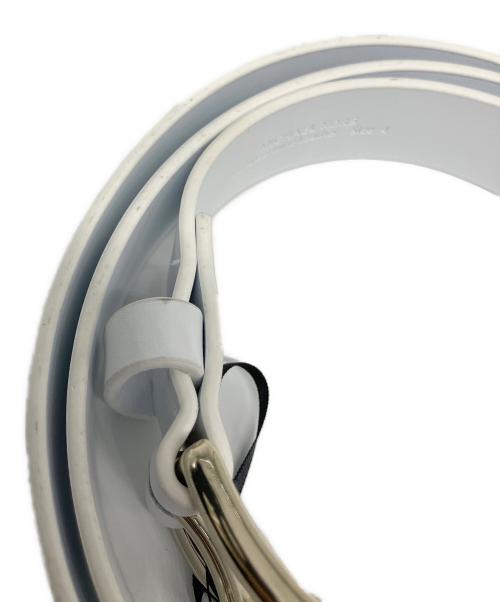 MICHAEL KORS（マイケル・コース）MICHAEL KORS (マイケル・コース) レザーベルト ホワイトの古着・服飾アイテム