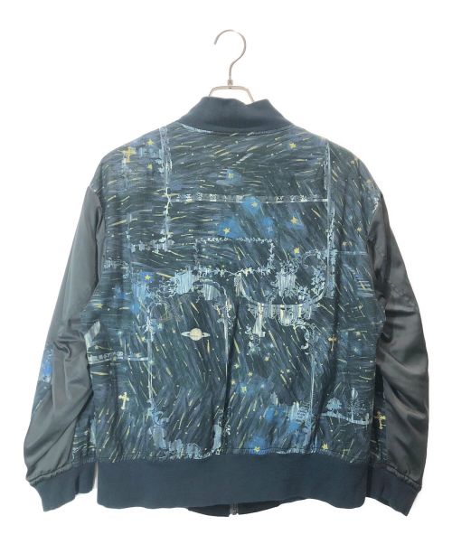 FRAPBOIS（フラボア）FRAPBOIS (フラボア) リバーシブルブルゾン グレー×ブラック サイズ:Ｍの古着・服飾アイテム