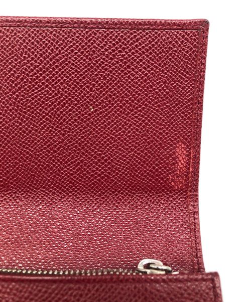 BVLGARI（ブルガリ）BVLGARI (ブルガリ) 長財布 レッドの古着・服飾アイテム