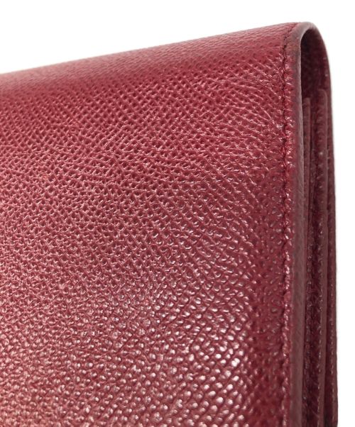 BVLGARI（ブルガリ）BVLGARI (ブルガリ) 長財布 レッドの古着・服飾アイテム