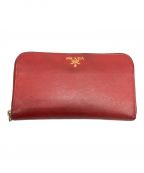 PRADAプラダ）の古着「長財布」｜レッド