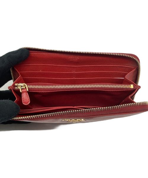 PRADA（プラダ）PRADA (プラダ) 長財布 レッドの古着・服飾アイテム