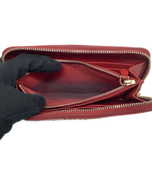 PRADA（プラダ）PRADA (プラダ) 長財布 レッドの古着・服飾アイテム