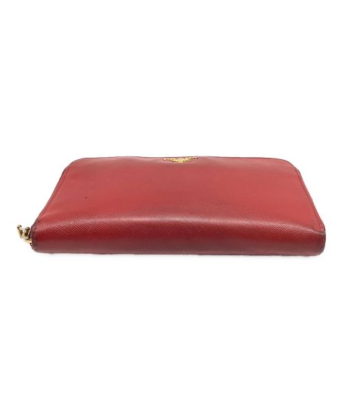 PRADA（プラダ）PRADA (プラダ) 長財布 レッドの古着・服飾アイテム