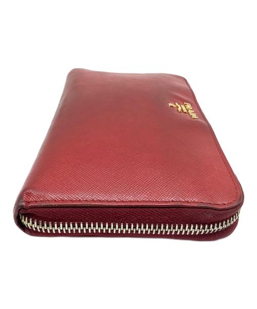 PRADA（プラダ）PRADA (プラダ) 長財布 レッドの古着・服飾アイテム