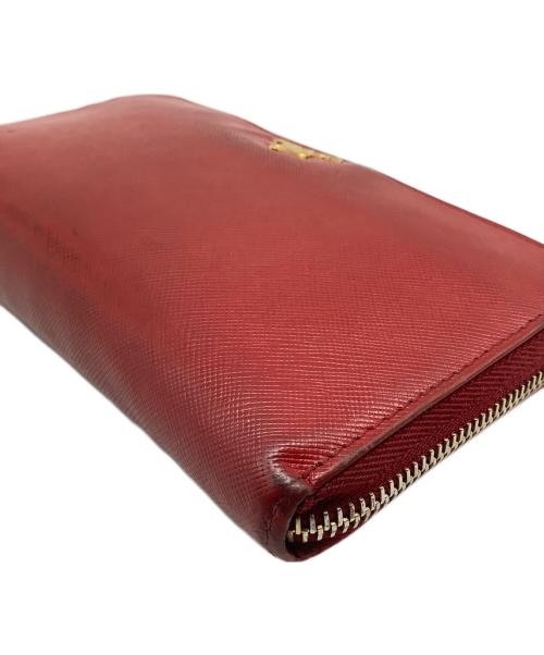 PRADA（プラダ）PRADA (プラダ) 長財布 レッドの古着・服飾アイテム