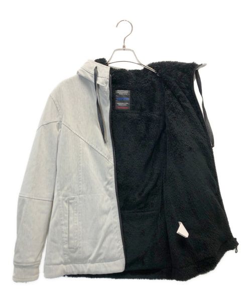 NICOLE CLUB FOR MEN（ニコルクラブフォーメン）NICOLE CLUB FOR MEN (ニコルクラブフォーメン) フーデッドジャケット グレー サイズ:SIZE48の古着・服飾アイテム
