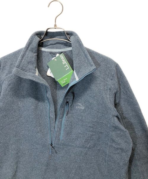 L.L.Bean（エルエルビーン）L.L.Bean (エルエルビーン) ハーフジップフリーストレイルプルオーバー グレー サイズ:Ｍ 未使用品の古着・服飾アイテム