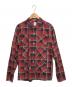 South2 West8（サウスツー ウエストエイト）の古着「チェックシャツ」｜レッド×ブラック