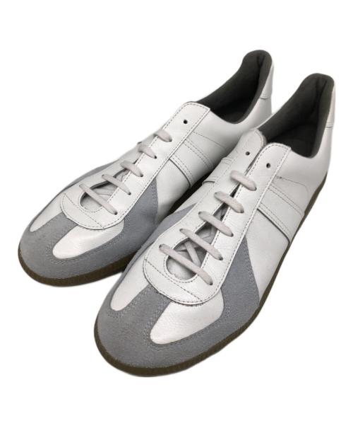 BW SPORT（ビーダブルスポーツ）BW SPORT (ビーダブルスポーツ) ジャーマントレーナー グレー×ホワイト サイズ:28.5の古着・服飾アイテム