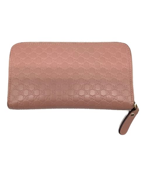 GUCCI（グッチ）GUCCI (グッチ) 長財布 ピンクの古着・服飾アイテム