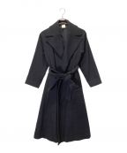 ELINエリン）の古着「Melton Long Coat」｜ネイビー