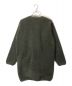 WILD THINGS (ワイルドシングス) ボアノーカラーロングジャケット オリーブ サイズ:S：4000円