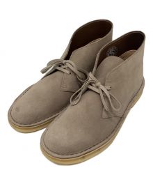 CLARKS ORIGINALS（クラークス オリジナルズ）の古着「スェードデザートブーツ」｜グレー