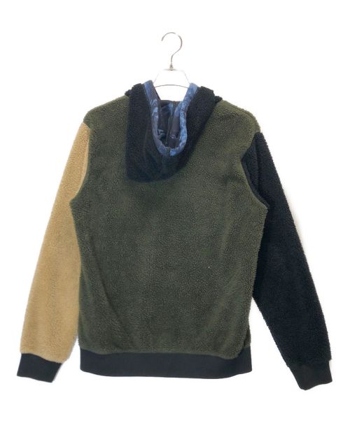 Columbia（コロンビア）Columbia (コロンビア) カットバンクストレイトジャケット ブラック×ベージュ×オリーブ サイズ:Sの古着・服飾アイテム