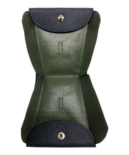 Cartolare（カルトラーレ）Cartolare (カルトラーレ) 2つ折り財布 ネイビーの古着・服飾アイテム