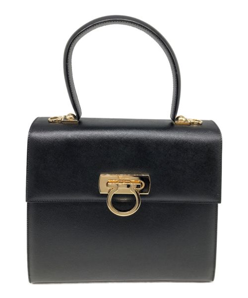 Salvatore Ferragamo（サルヴァトーレ フェラガモ）Salvatore Ferragamo (サルヴァトーレ フェラガモ) 2WAYバッグ ブラックの古着・服飾アイテム