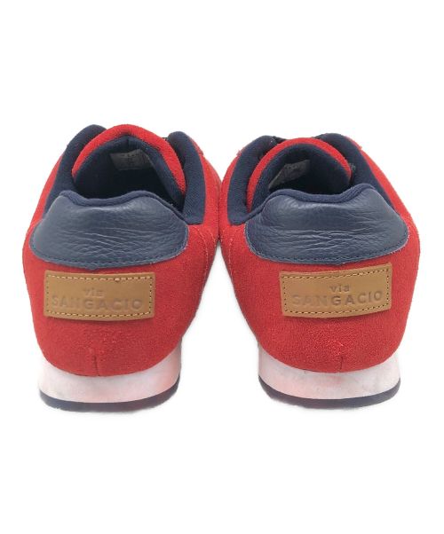via SANGACIO（ヴィア・サンガチオ）via SANGACIO (ヴィア・サンガチオ) スニーカー レッド×ネイビー サイズ:SIZE 28cm(US10)の古着・服飾アイテム