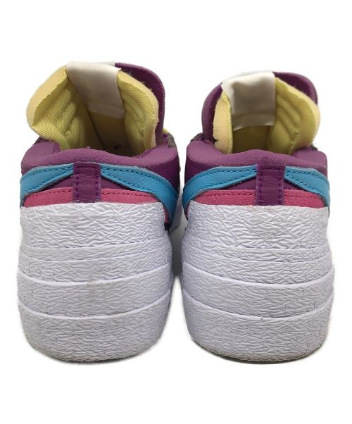 NIKE（ナイキ）NIKE (ナイキ) sacai (サカイ) KAWS (カウズ) Blazer Low パープル サイズ:cm 27.5の古着・服飾アイテム