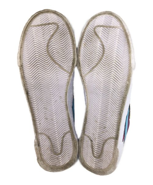 NIKE（ナイキ）NIKE (ナイキ) sacai (サカイ) KAWS (カウズ) Blazer Low パープル サイズ:cm 27.5の古着・服飾アイテム