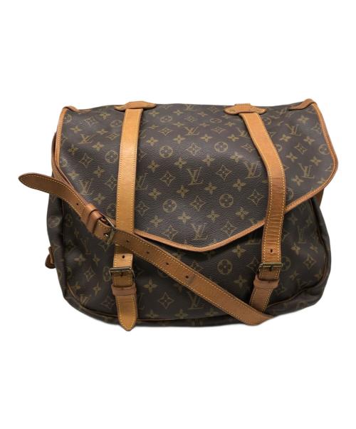 LOUIS VUITTON（ルイ ヴィトン）LOUIS VUITTON (ルイ ヴィトン) モノグラム ソミュール43 ブラウンの古着・服飾アイテム