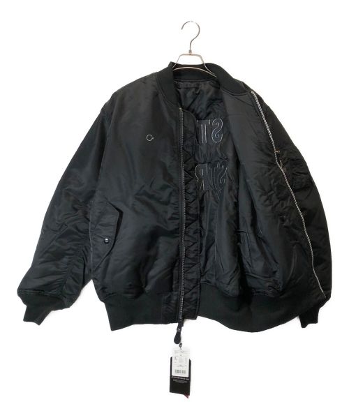 ALPHA（アルファ）ALPHA (アルファ) フライトジャケット ブラック サイズ:XL 未使用品の古着・服飾アイテム