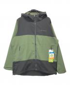 Columbiaコロンビア）の古着「ロッタリーリムジャケット」｜グリーン×ブラック