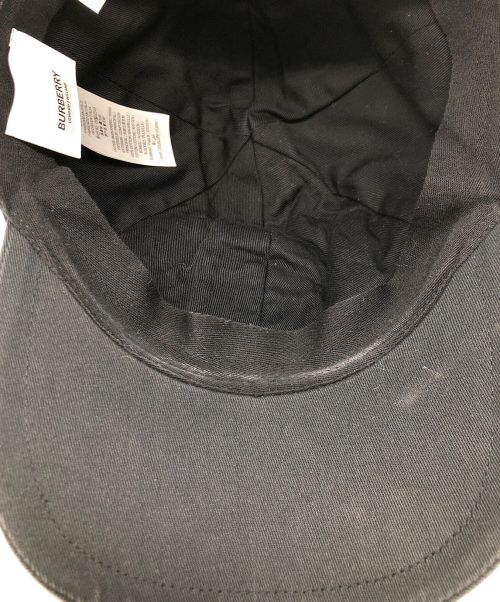BURBERRY（バーバリー）BURBERRY (バーバリー) キャップ ブラック サイズ:Ｍの古着・服飾アイテム