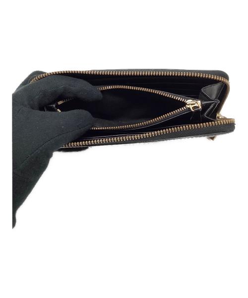 MARC JACOBS（マークジェイコブズ）MARC JACOBS (マーク ジェイコブス) 長財布 ベージュ×ブラックの古着・服飾アイテム