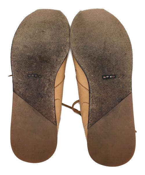 HENDER SCHEME（エンダースキーマ）HENDER SCHEME (エンダースキーマ) レザーシューズ ベージュ サイズ:表記なしの古着・服飾アイテム