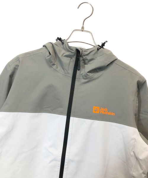 Jack Wolfskin（ジャック ウルフスキン）Jack Wolfskin (ジャック ウルフスキン) ASIA WEILTAL 2L JKT M ホワイト×グレー サイズ:XLの古着・服飾アイテム