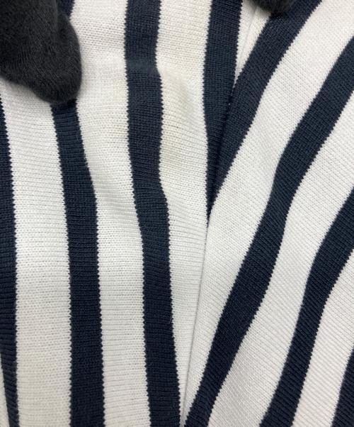 Champion（チャンピオン）Champion (チャンピオン) ロングスリーブTシャツ ブラック×ホワイト サイズ:Ｌの古着・服飾アイテム