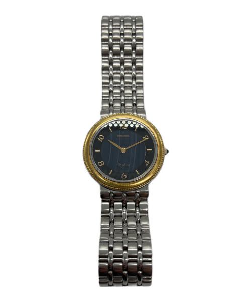 SEIKO（セイコー）SEIKO (セイコー) ドルチェ 腕時計 ブラック×ブルーの古着・服飾アイテム