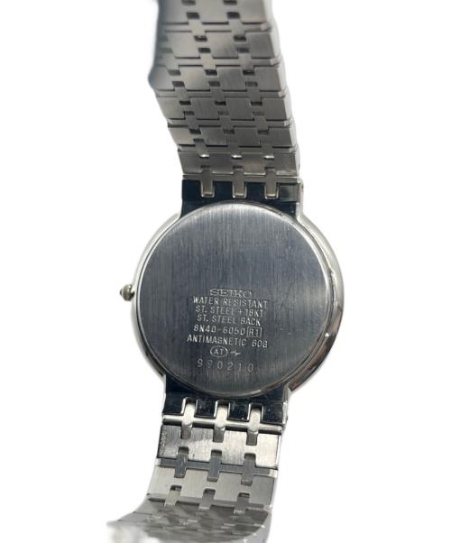 SEIKO（セイコー）SEIKO (セイコー) ドルチェ 腕時計 ブラック×ブルーの古着・服飾アイテム