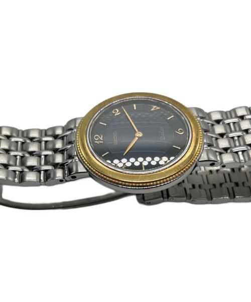 SEIKO（セイコー）SEIKO (セイコー) ドルチェ 腕時計 ブラック×ブルーの古着・服飾アイテム