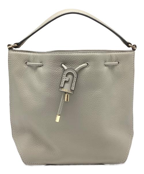 FURLA（フルラ）FURLA (フルラ) アテナ 2WAYショルダーバッグ ベージュの古着・服飾アイテム